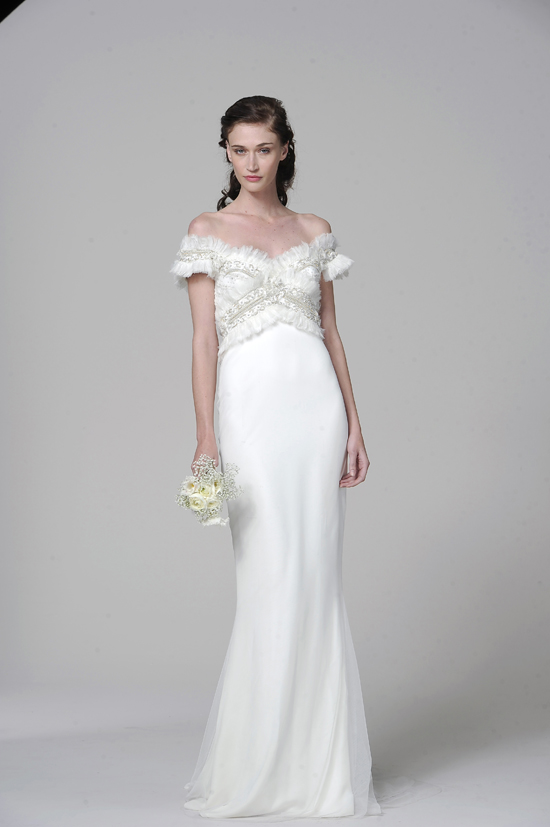 ชุดแต่งงาน MARCHESA 2013