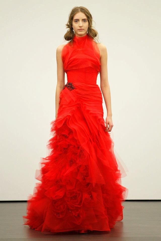 ชุดแต่งงาน VERA WANG SPRING 2013