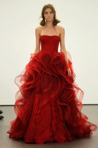ชุดแต่งงาน VERA WANG SPRING 2013