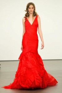ชุดแต่งงาน VERA WANG SPRING 2013