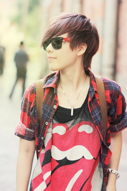 ทรงผมทอม