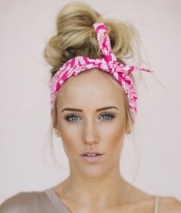 Hairstyle With Bandana