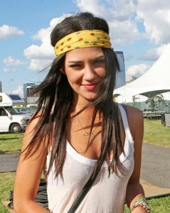 Hairstyle With Bandana