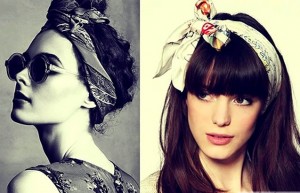 Hairstyle With Bandana